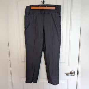 Tribal Fia High Rise Straight Pull On Trouser Size 12 Gray